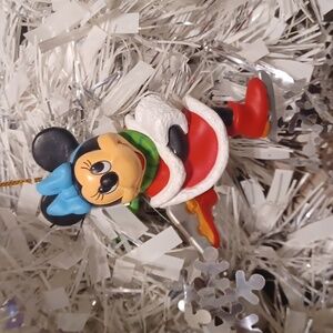 Skating Minnie Grolier Christmas Magic Disney Tree Ornament NO BOX
